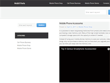 Tablet Screenshot of mobiliparts.com